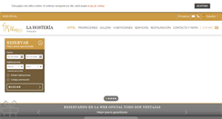 Desktop Screenshot of lahosteriaqp.com.pe